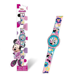 Reloj digital pulsera de Minnie Mouse