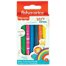 Lápices colores 7 unidades de Fisher Price