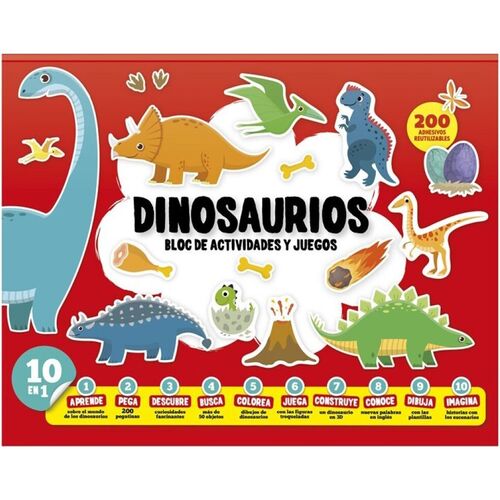 Imagiland, Bloc actividades y juegos de Dinosaurios