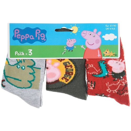 Pack 3 calcetines de Peppa Pig