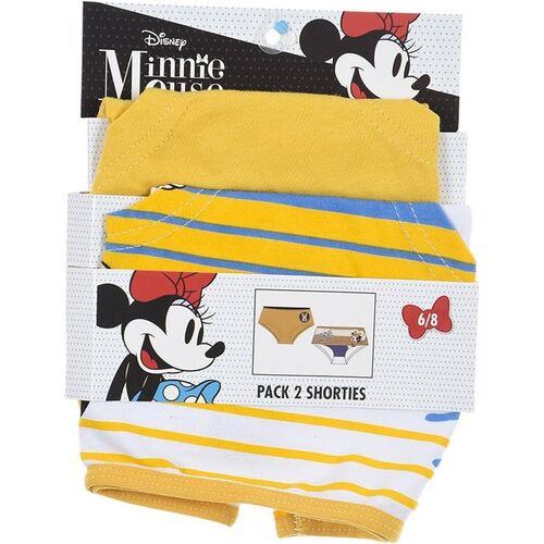 Pack 2 braguitas culotte de Minnie Mouse