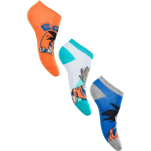 Pack 3 calcetines tobilleros de Dragon Ball