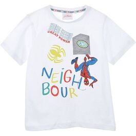 Camiseta algodón manga corta  Spiderman