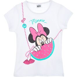 Camiseta manga corta algodón de  Minnie Mouse