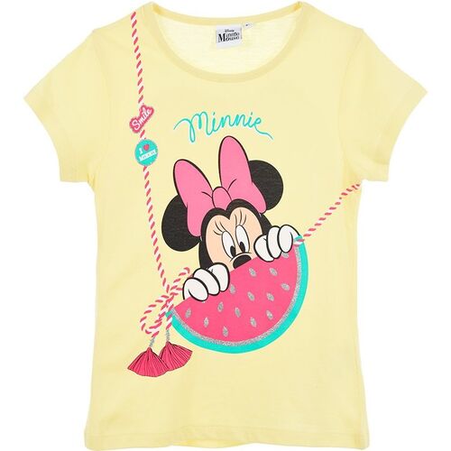 Camiseta manga corta algodn de  Minnie Mouse