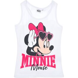 Camiseta tiras algodón Minnie Mouse