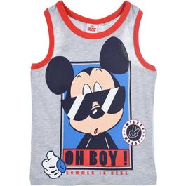 Camiseta tiras algodón Mickey Mouse