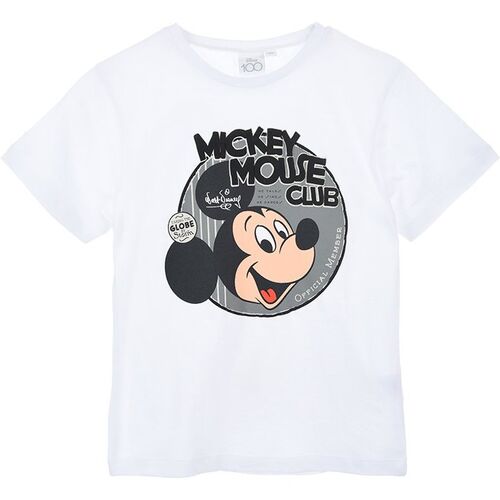 Camiseta manga corta algodn de  Mickey Mouse