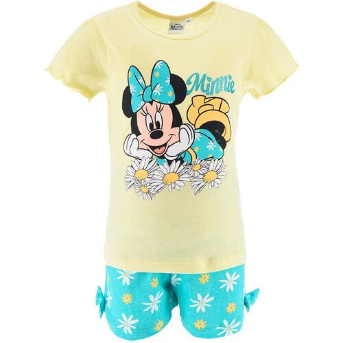 Minnie Mouse cotton short sleeve pajamas