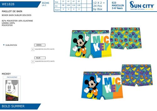 Mickey Mouse boxer shorts