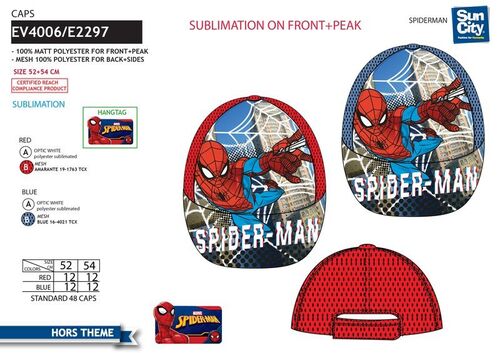 spider man cap