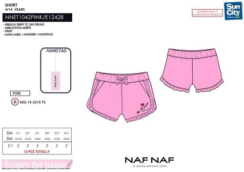 Pantaln corto de Naf Naf
