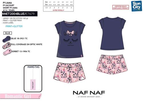 Pijama corto de Naf Naf
