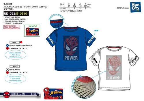 Camiseta manga corta de Spiderman