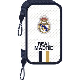 Plumier doble pequeño 28 piezas de Real Madrid '1ª Equipacion 23/24'