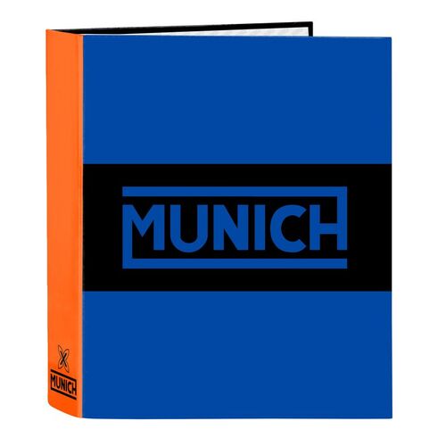Carpeta folio 4 anillas 35mm lomo ancho de Munich 'Submarine'
