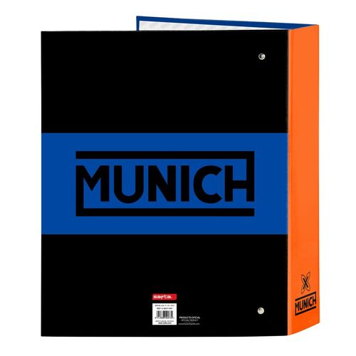 Carpeta folio 4 anillas 35mm lomo ancho de Munich 'Submarine'