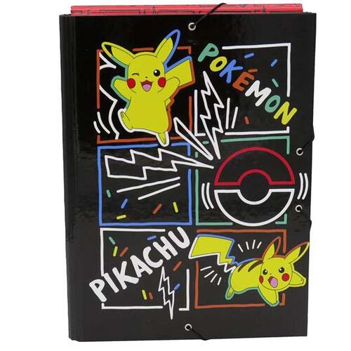 Carpeta con solapas de Pokemon 'Colorful'