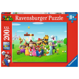 Ravensburger, Puzzle XXL 49x36cm 200 piezas de Super Mario