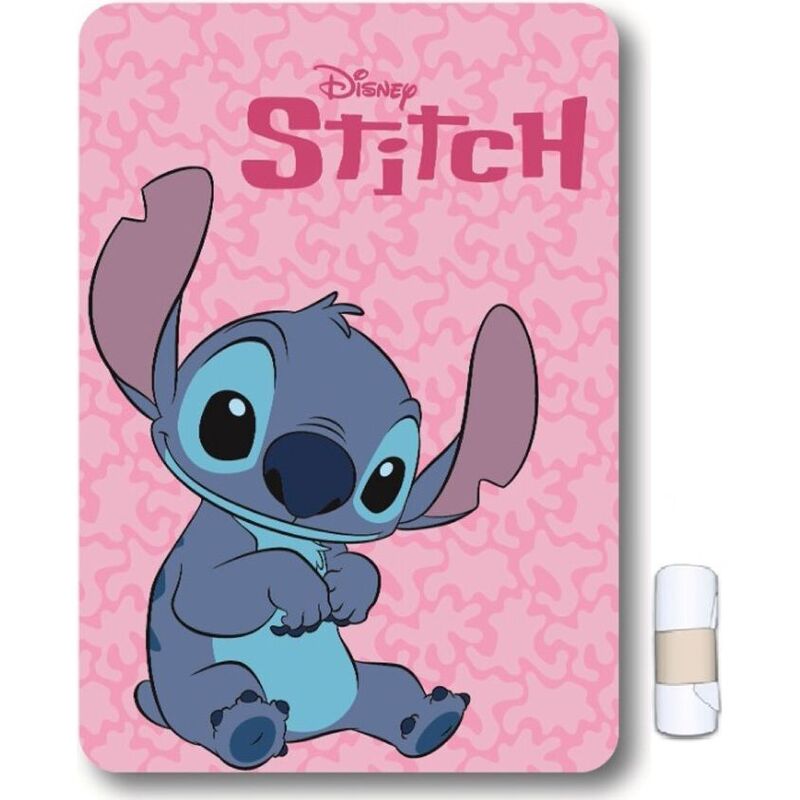 Manta polar 100x140cm de Lilo & Stitch - Regaliz Distribuciones Español