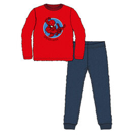 Pijama manga larga coralina de Spiderman