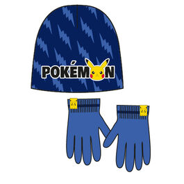 Set gorro y guantes de Pokemon