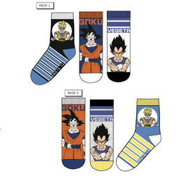 Pack 3 calcetines de Dragon Ball