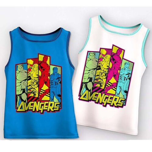 Camiseta tiras algodn de Avengers