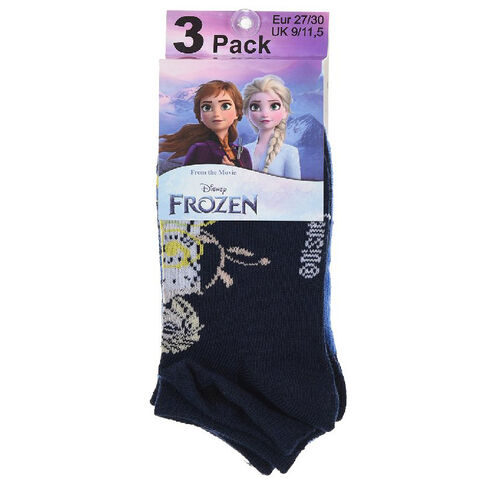 Pack 3 calcetines tobilleros de Frozen 2