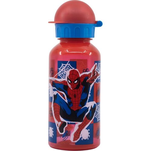Botella cantimplora plstico 370ml de Spiderman