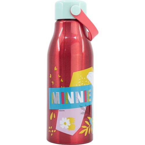 Botella cantimplora aluminio 760ml con asa en el tapn de Minnie Mouse