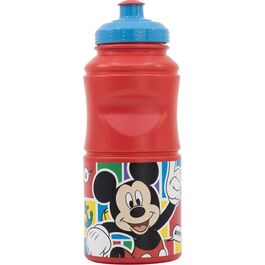 Botella cantimplora deporte 380ml con cierre anti goteo de Mickey Mouse