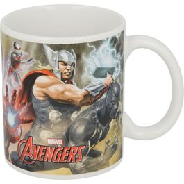 Taza cerámica 325ml en caja regalo de Avengers