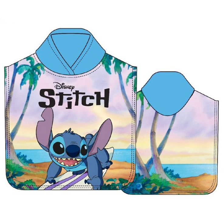 Disney-etiquetas impermeables de Lilo & Stitch para botella de