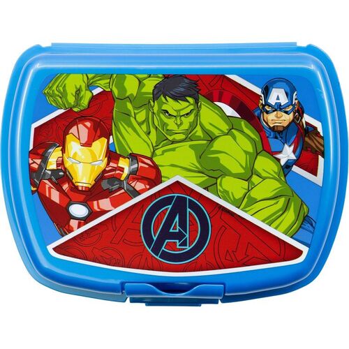 Sandwichera con cierre seguridad de Avengers