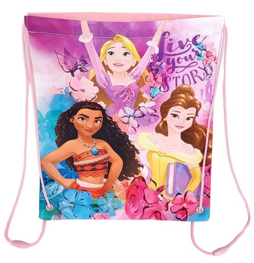 Drawstring bag gym bag 38Cm Disney Princesses