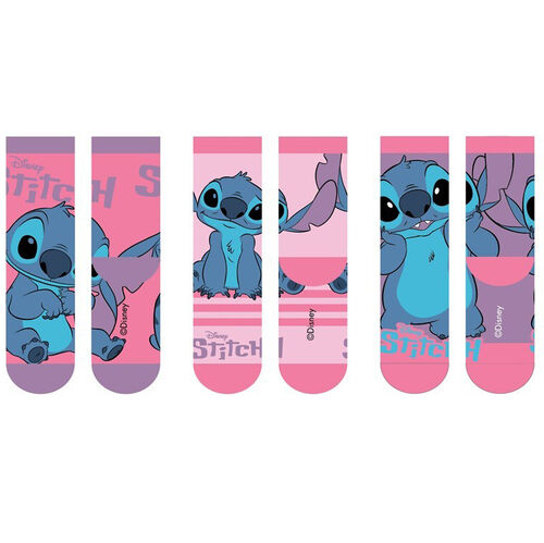 Set 3 calcetines de Lilo & Stitch