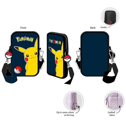Bolso bandolera telfono mvil de Pokemon