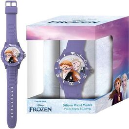 Reloj pulsera analógico con caja de Frozen