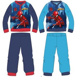 Pijama manga larga algodón de Spiderman