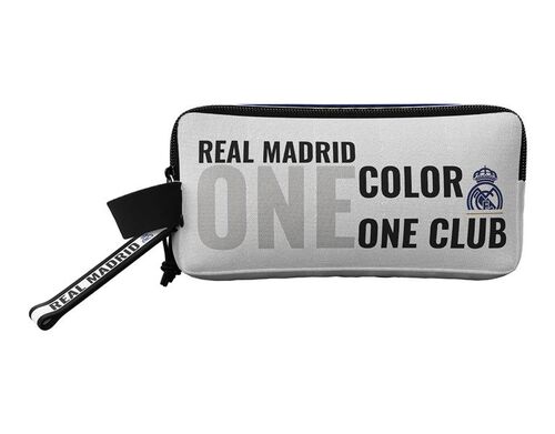 Estuche portatodo triple con 3 cuerpos de Real Madrid  'One Color One Club'
