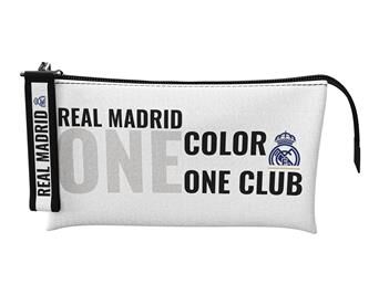Estuche portatodo triple de Real Madrid  'One Color One Club'