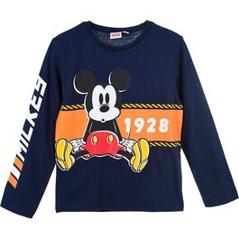 Camiseta manga larga algodn de Mickey Mouse