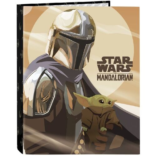 Carpeta folio 4 anillas mixtas  de Star Wars The Mandalorian 'This Is The Way'