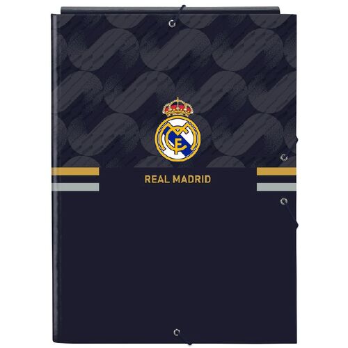 Carpeta folio 3 solapas de Real Madrid 2 Equipacion 23/24