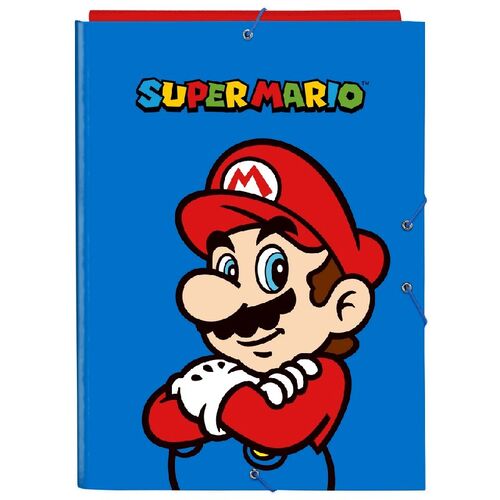 Carpeta folio 3 solapas  de Super Mario 'Play'