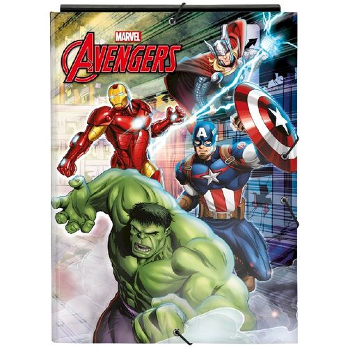 Carpeta folio 3 solapas  de Avengers 'Forever'