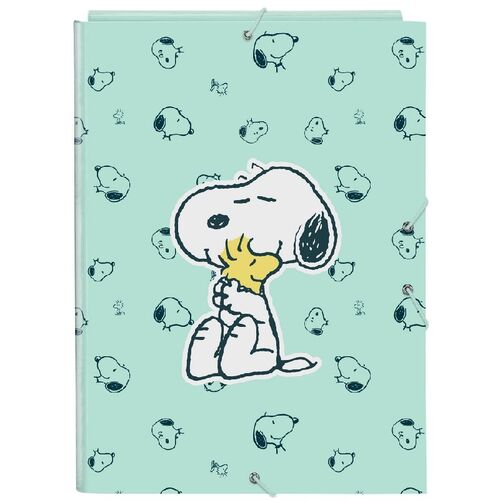Carpeta folio 3 solapas  de Snoopy 'Groovy'