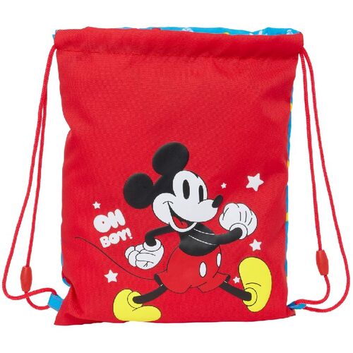 Bolsa saco cordones plano junior  de Mickey Mouse 'Fantastic'