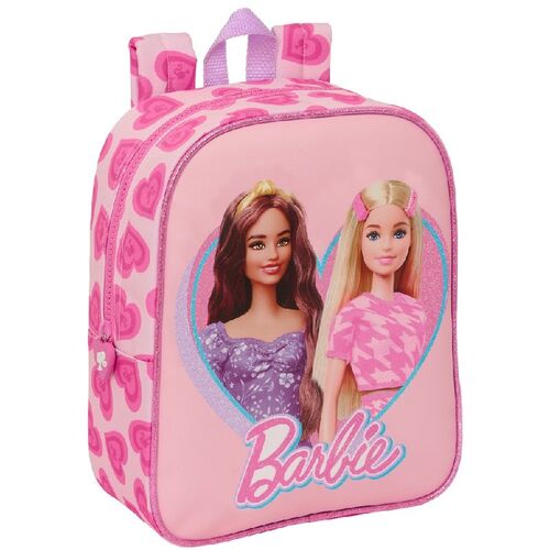 Mochila 27cm guarderia adaptable a carro  de Barbie 'Love'
